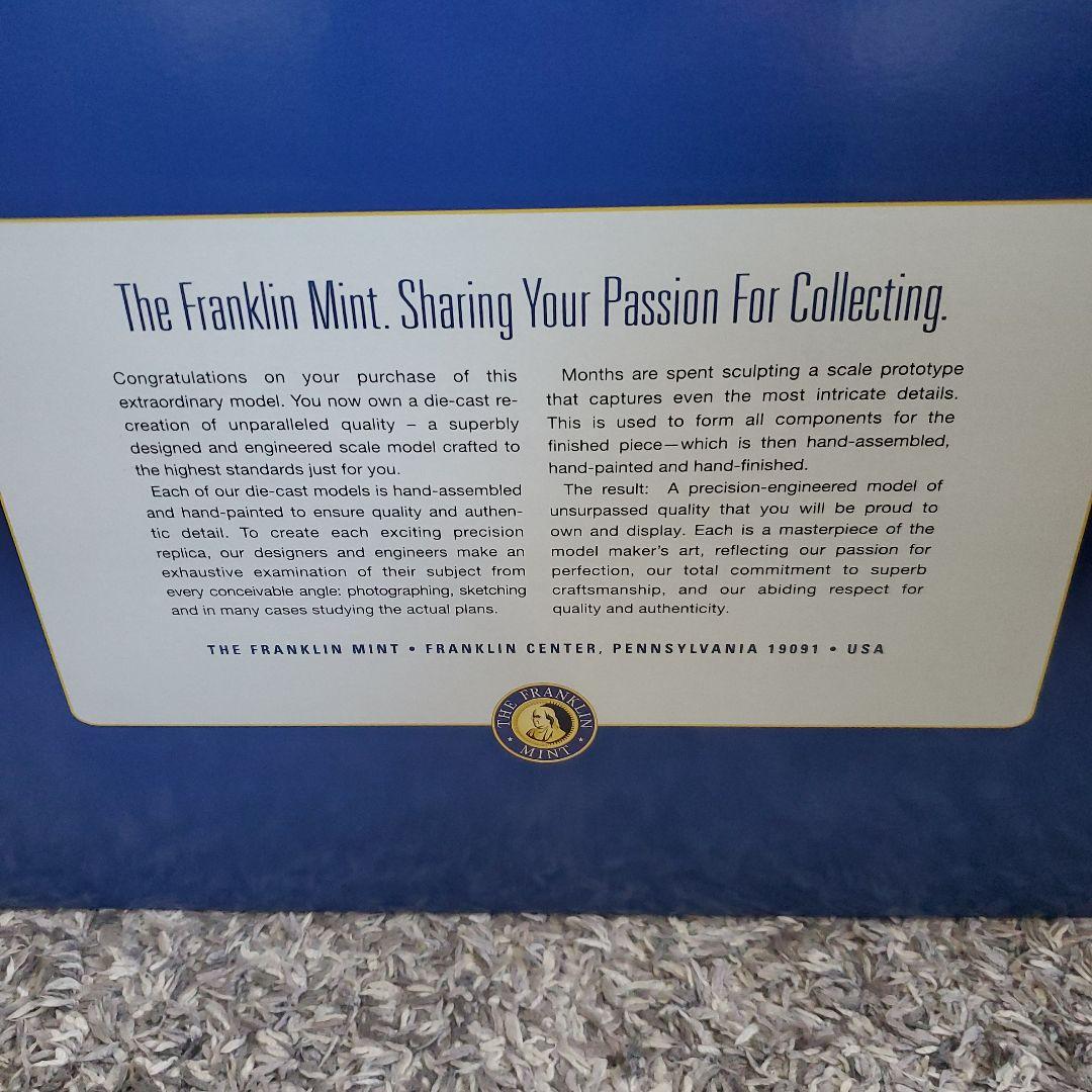 フランクリンミント アーマーコレクション F-14 TOMCAT トムキャット