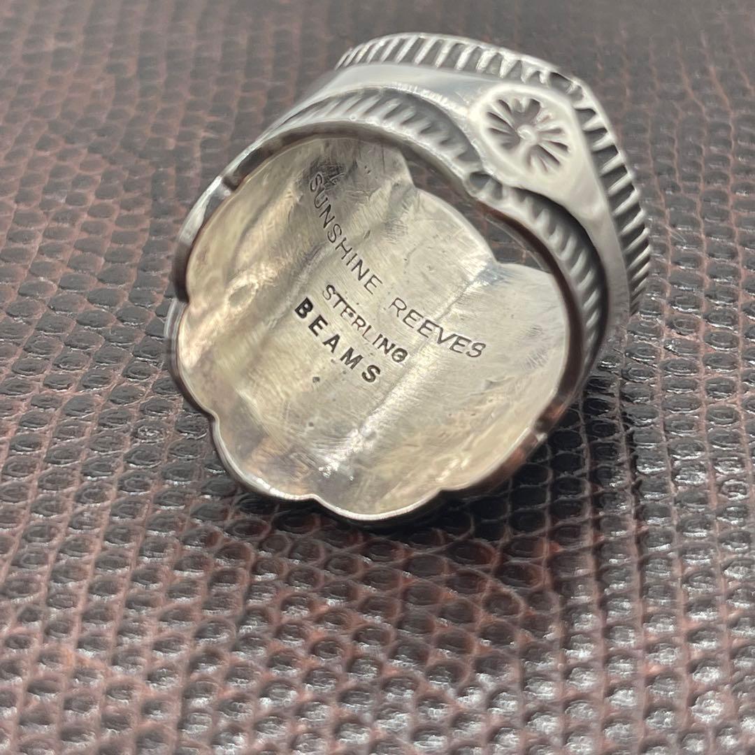 Sunshine Reeves beams別注 スタンプワーク リング - メルカリ