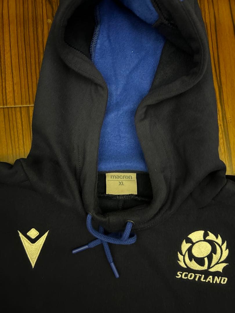 マクロン ラグビー スコットランド代表 チームフーディ 海外XL - メルカリ