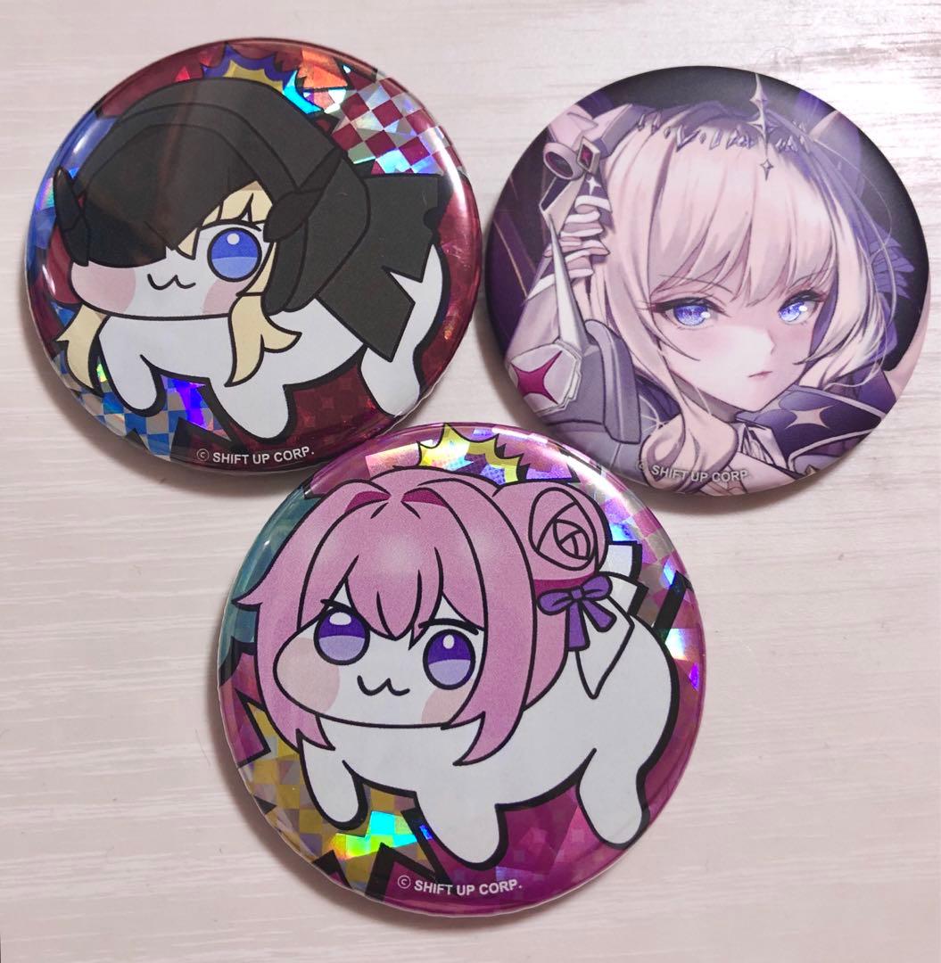 NIKKE ピルグリム詰め 缶バッジ ドロシー グレイブ クラウン DORO