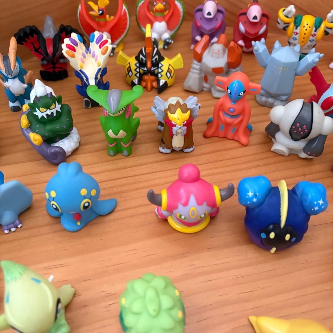 ポケモン指人形 45+11体セット　伝説 幻 初代御三家