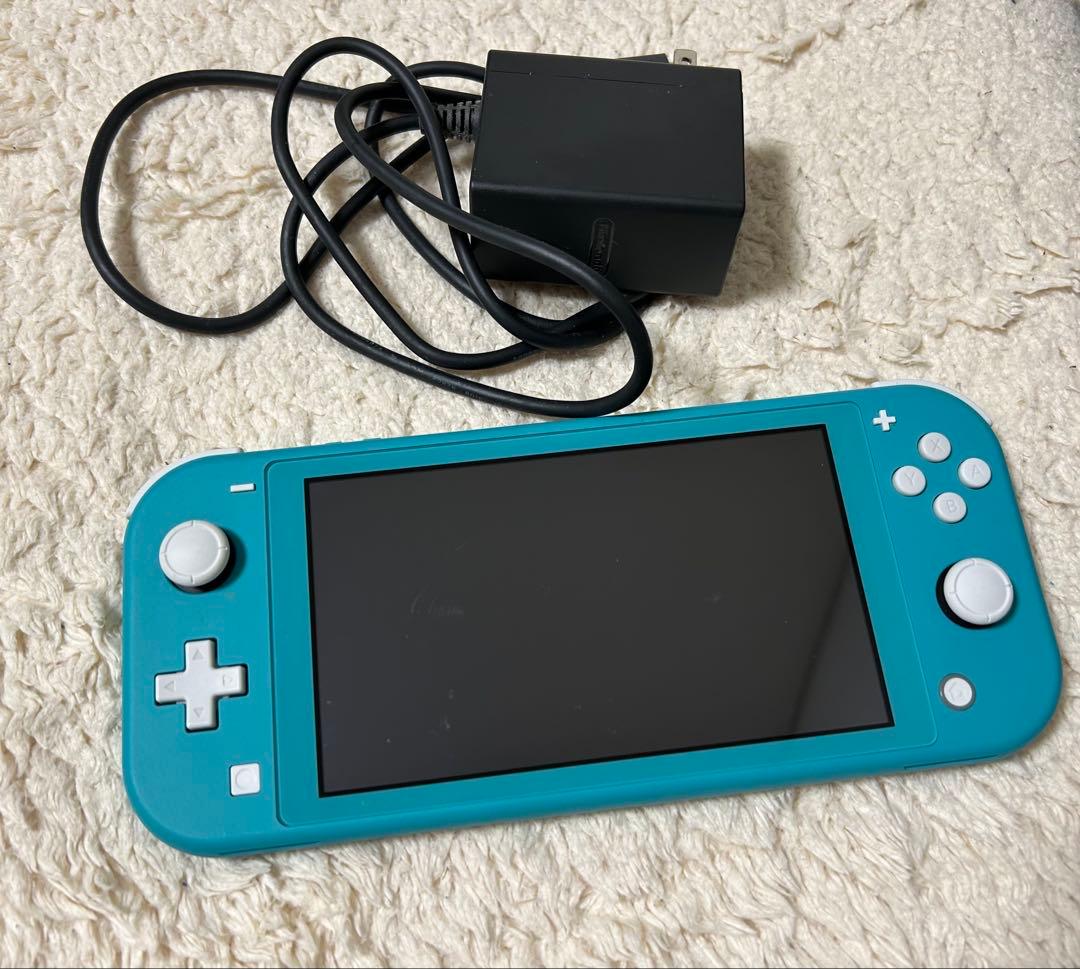 Nintendo Switch Lite ターコイズ本体 充電器付き