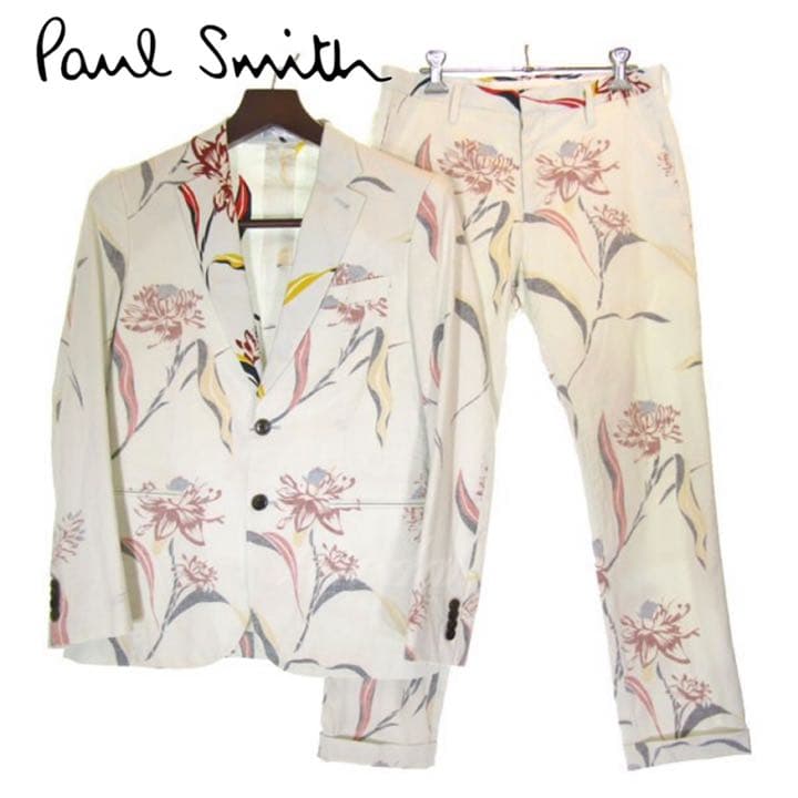 Paul Smith ポールスミス ボタニカル セットアップ スーツ 花柄 - メルカリ
