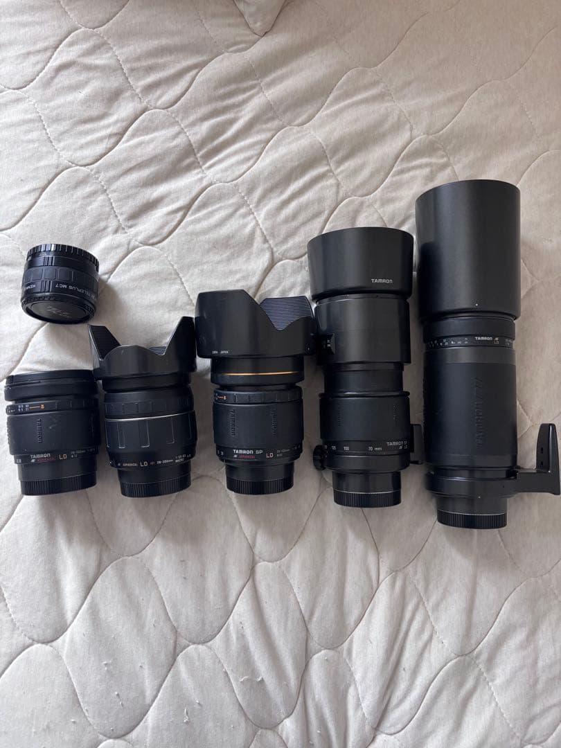 TAMRON AFズームレンズ５本　ミノルタ、ソニーAマウント 作例あり】ソニーのデジタル一眼レフがおすすめ！ミノルタのAマウント