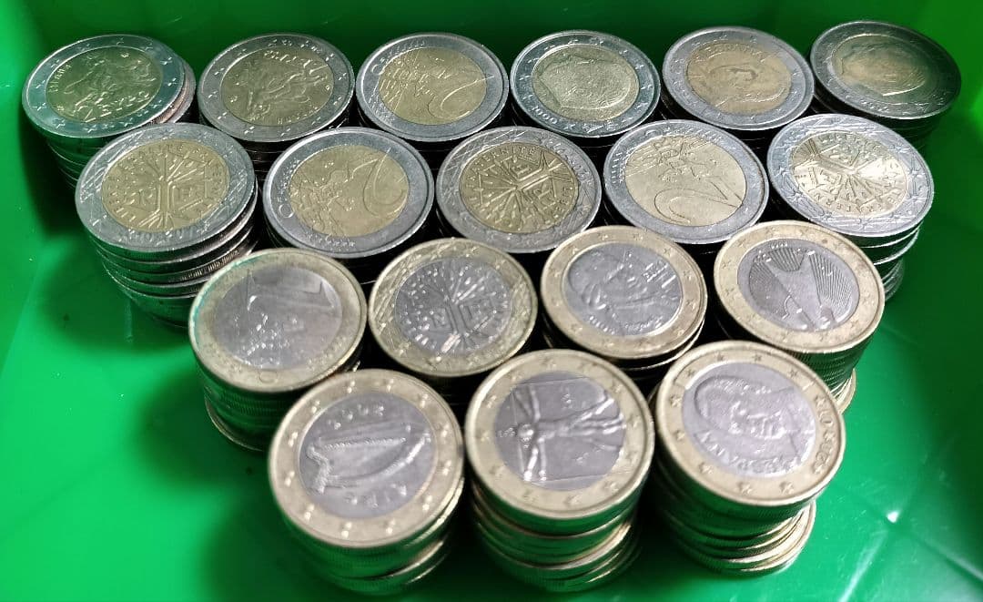 外国貨幣　ユーロ⚁　290EUR 2002 ドイツ 2 ユーロ硬貨 : WORLDRE SOURCE - 通販 - Yahoo!ショッピング