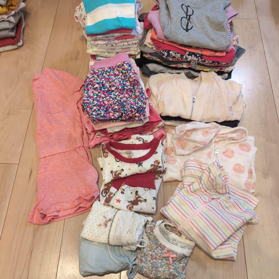 女の子まとめ売り　激安　女の子セット 約90cm〜 多色　追加あり！80点以上