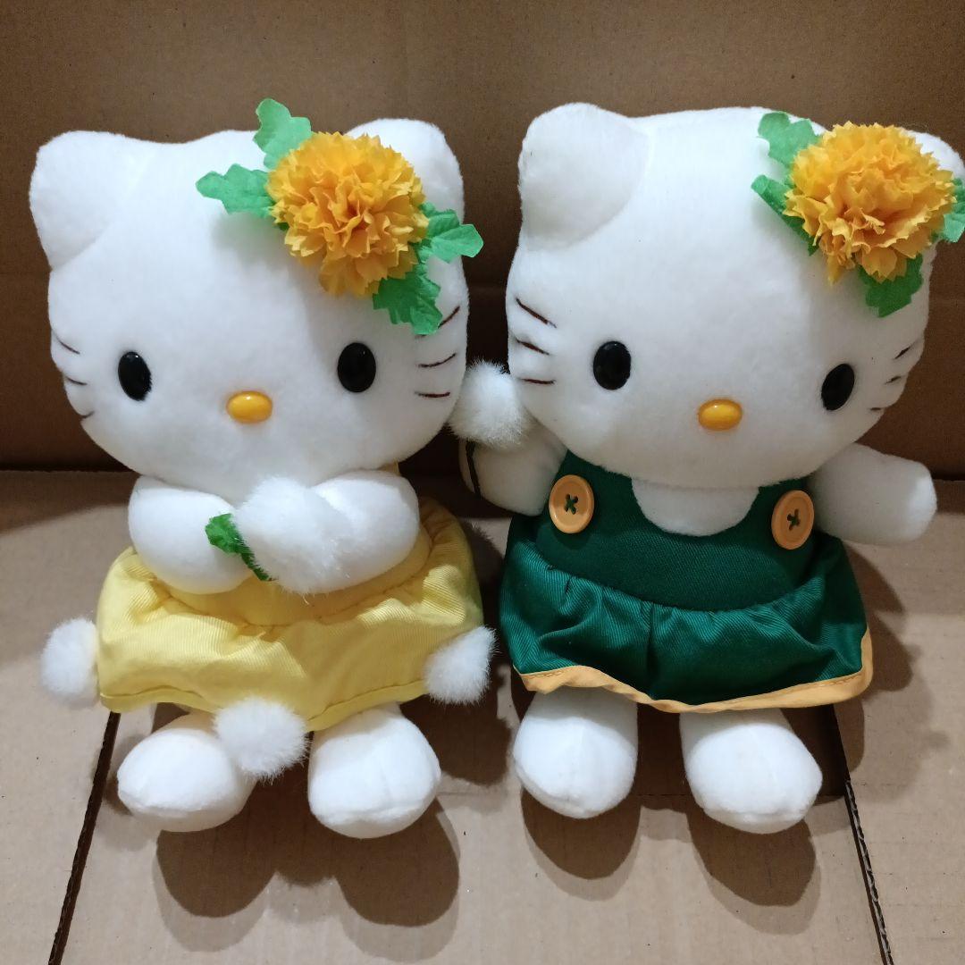 レア★希少★非売品★ハローキティ★ぬいぐるみ★たんぽぽ★10体セット