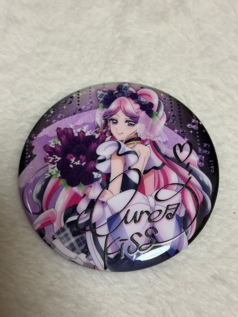 キミとアイドルプリキュア キュアキッス 缶バッジ 感謝祭 サイン付き 7