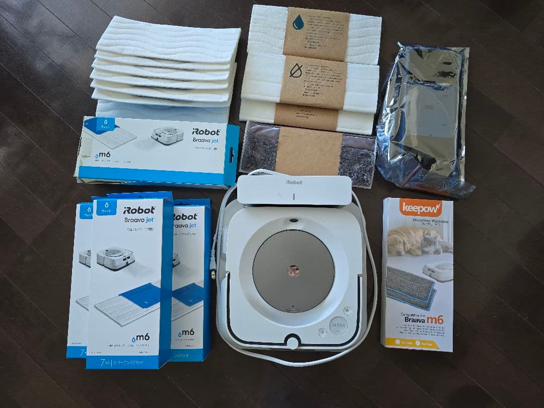 ブラーバジェットiRobot Braava　床拭き　 m6 ロボット掃除機　備品 床拭きロボット ブラーバ ジェット | アイロボット公式サイト
