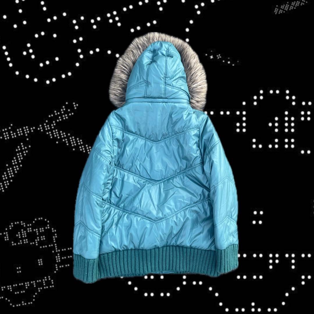 ファーダウン 平成 ギャル archive 00s y2k グランジ 青 - メルカリ