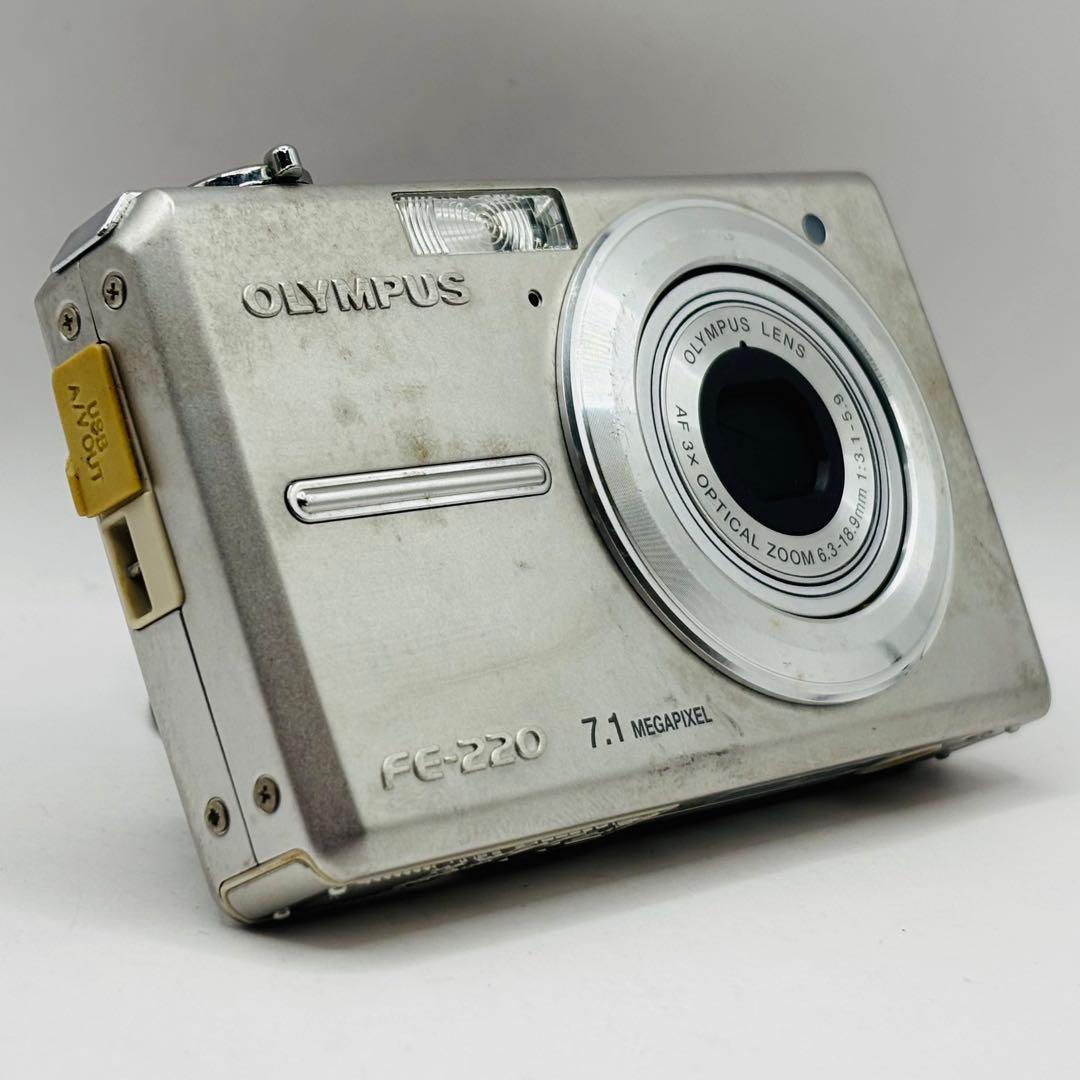 動作確認済み OLYMPUS FE-220 デジタルカメラ - メルカリ