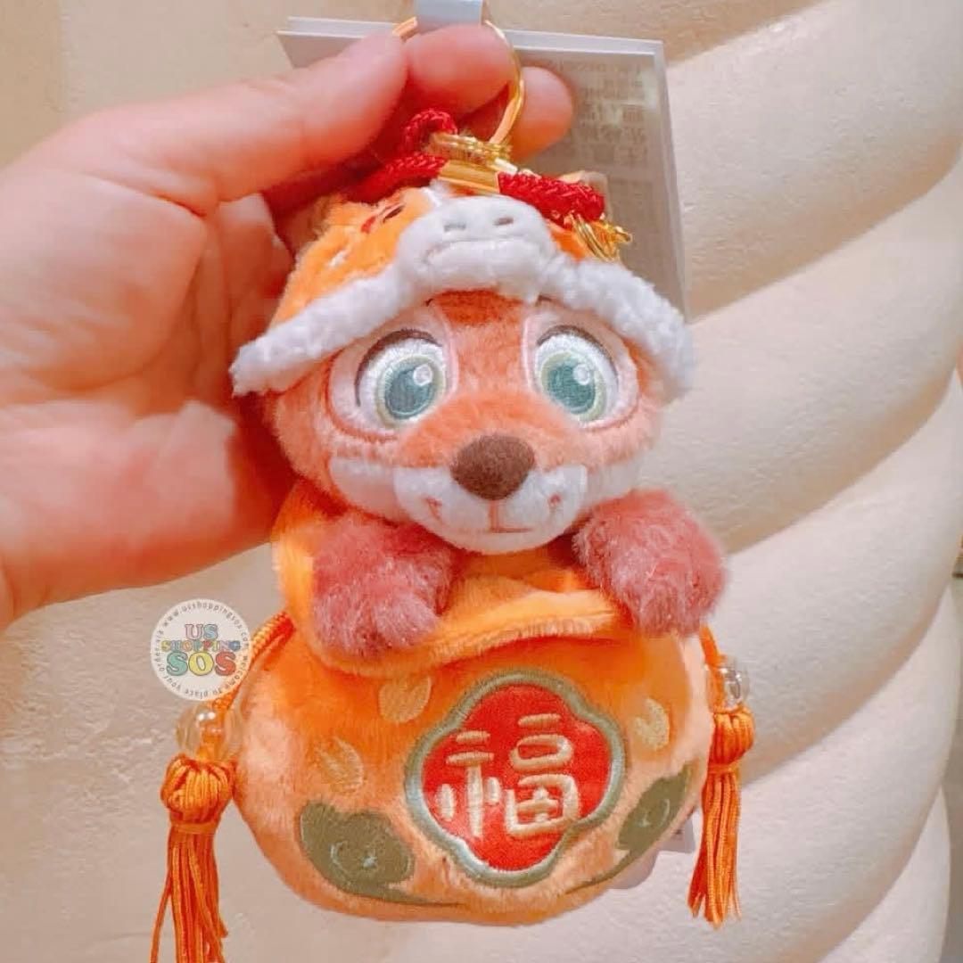 1月27日まで】上海ディズニー ズートピア 春節 ぬいぐるみキー