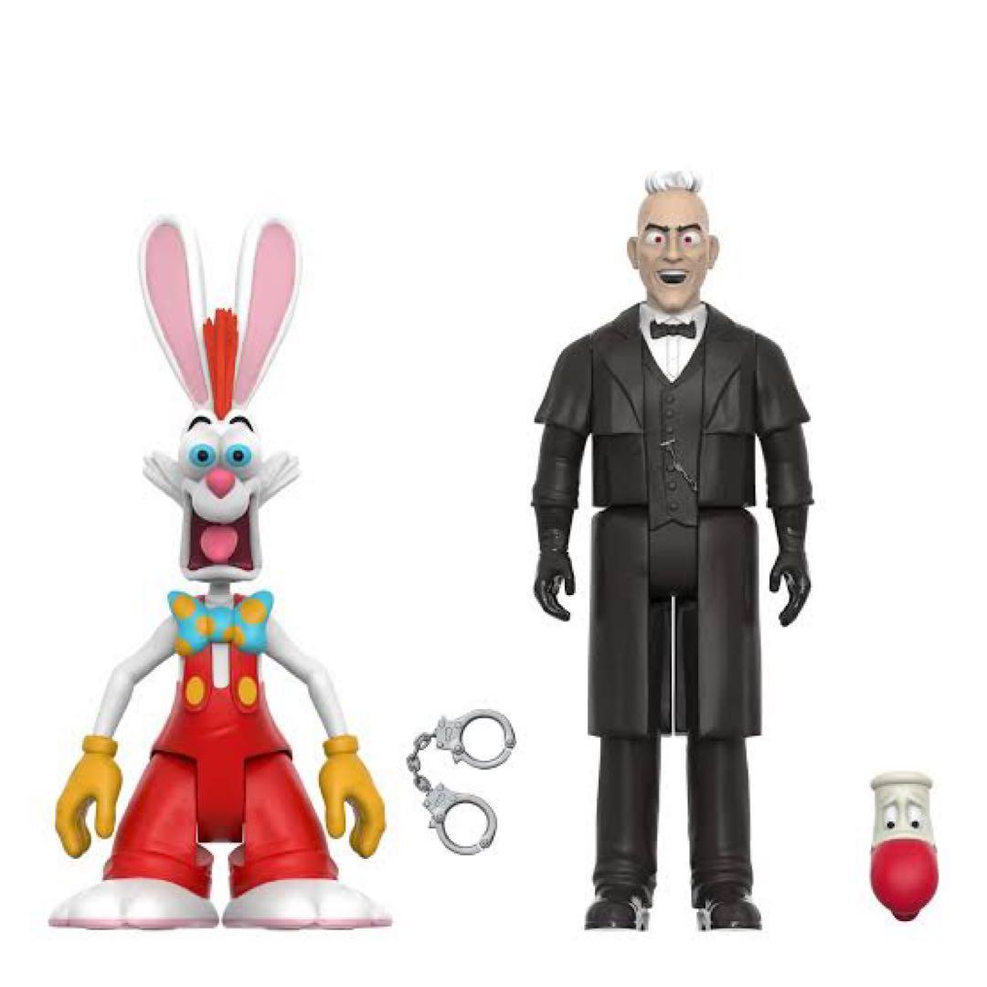 ロジャーラビット super7 ReACTION フィギュア コンプリートセット