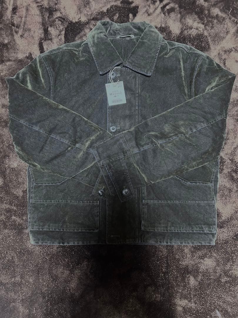 た*び様 ZARA ベロアツイルジャケット Mサイズ - メルカリ