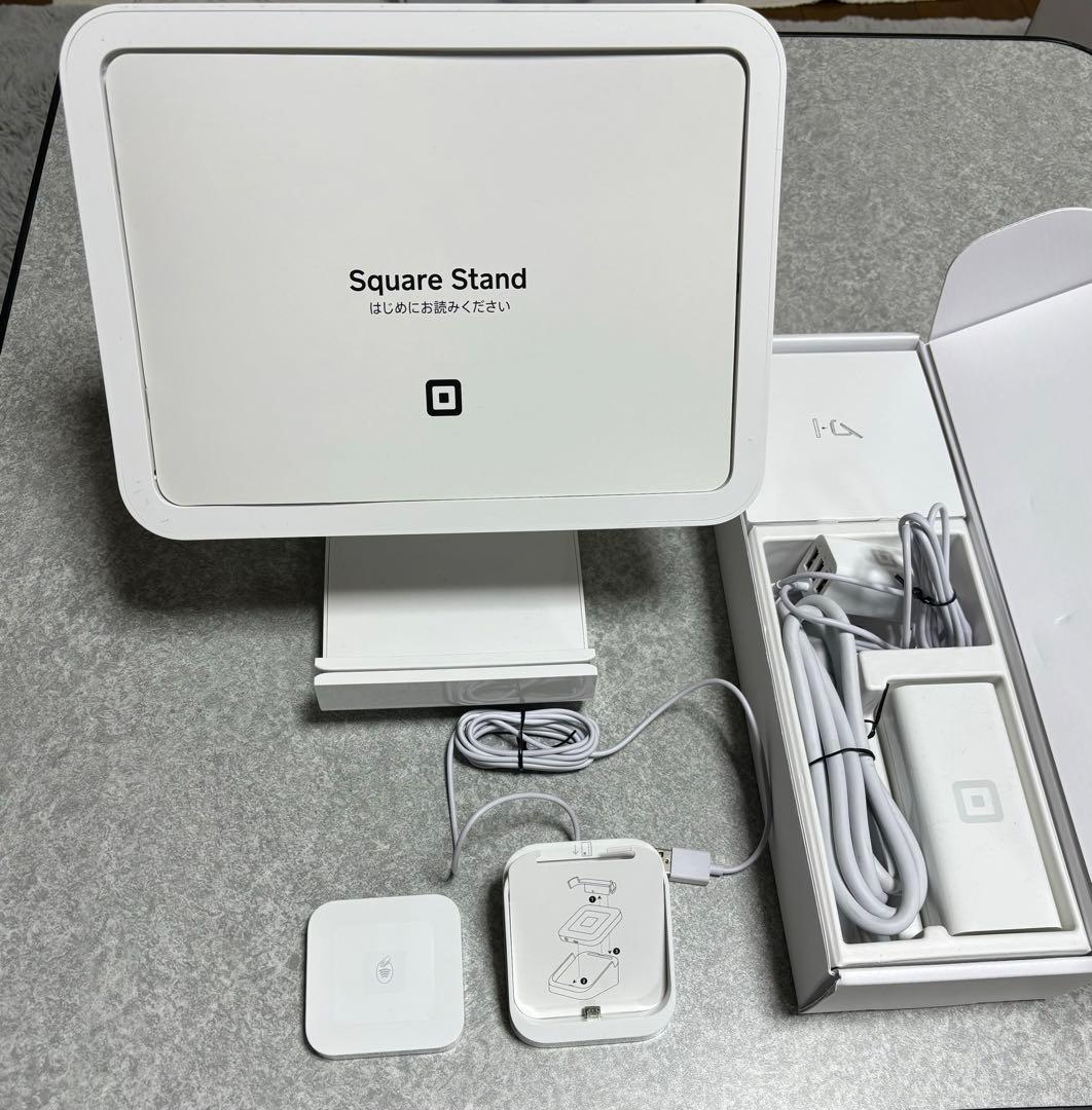 Square Stand ホワイト　【新品未使用品】 2026年最新】square スタンド レジの人気アイテム - メルカリ