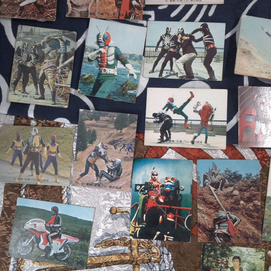仮面ライダー １特撮ヒーロー トレーディングカードバラ売り可能