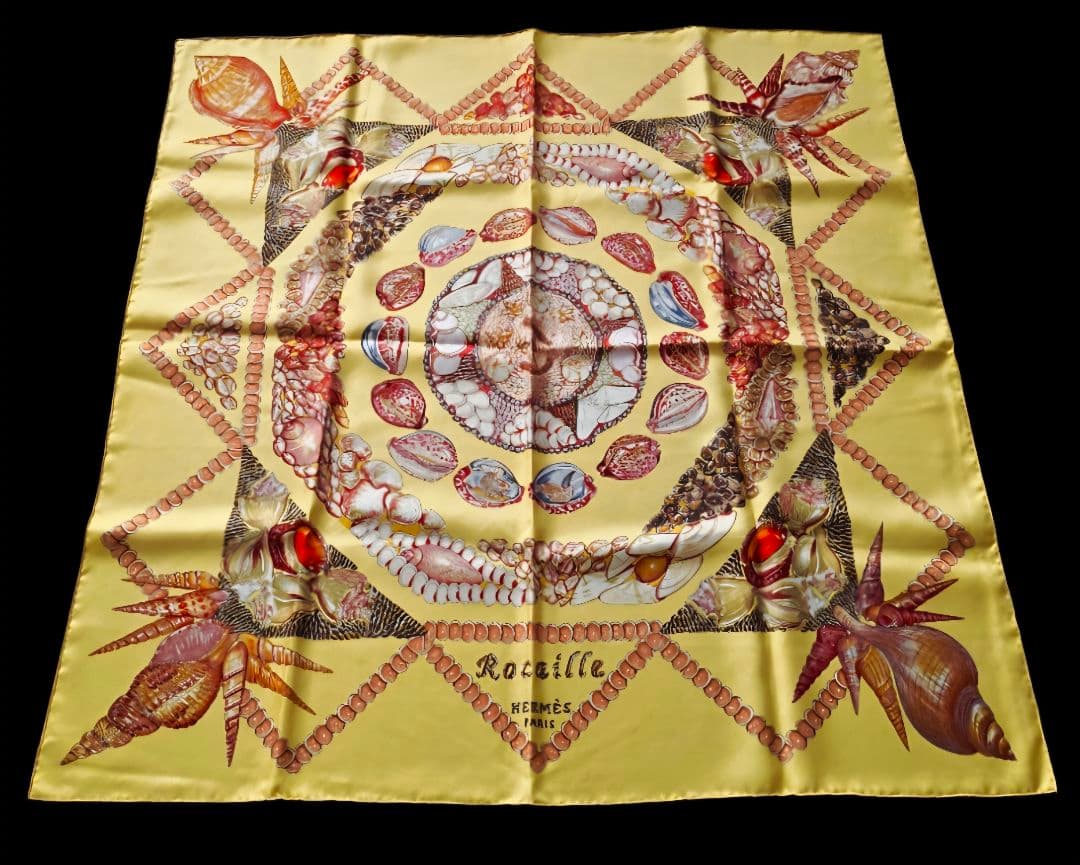 HERMES エルメス カレ90 Rocaille ロカイユ スカーフ - メルカリ