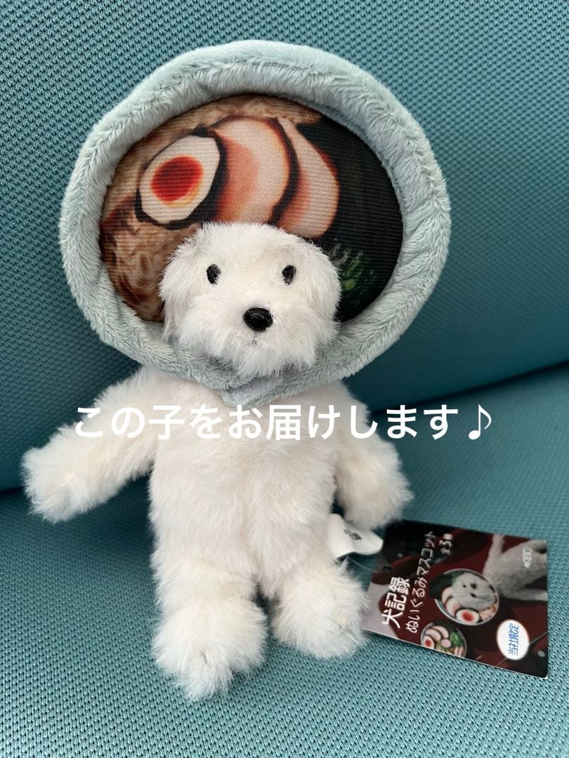 犬記録 ぬいぐるみマスコット ラーメン モーリーファンタジー限定