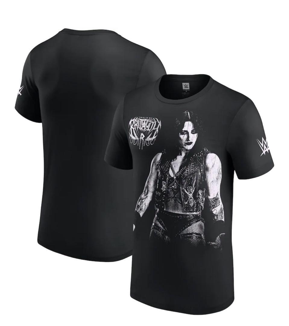 く*げ様 【WWE】未開封☆2025最新オフィシャル☆リアリプリーTシャツ