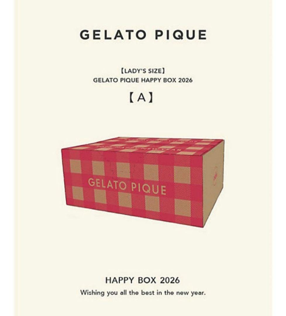 GELATO PIQUE HAPPY BOX 2026　福袋　新品未使用 ジェラピケ福袋「HAPPY BOX 2026」発売決定！ 3種類のラインナップを