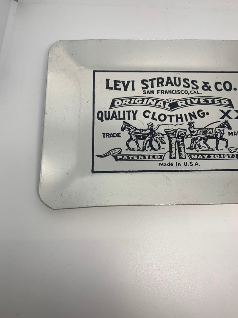 117 1970年代〜リーバイスアルミキャッシュトレイ ヴィンテージ