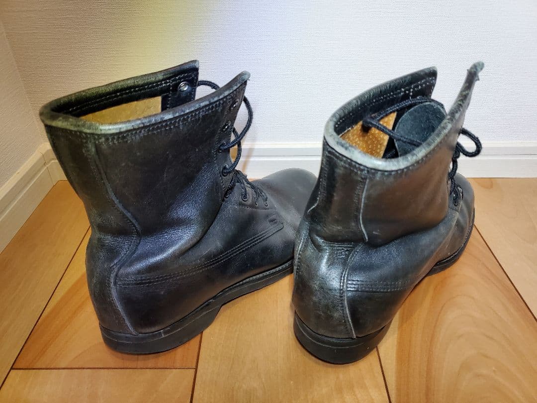 本革 ミリタリーブーツ 27.0cm　値下げ中！