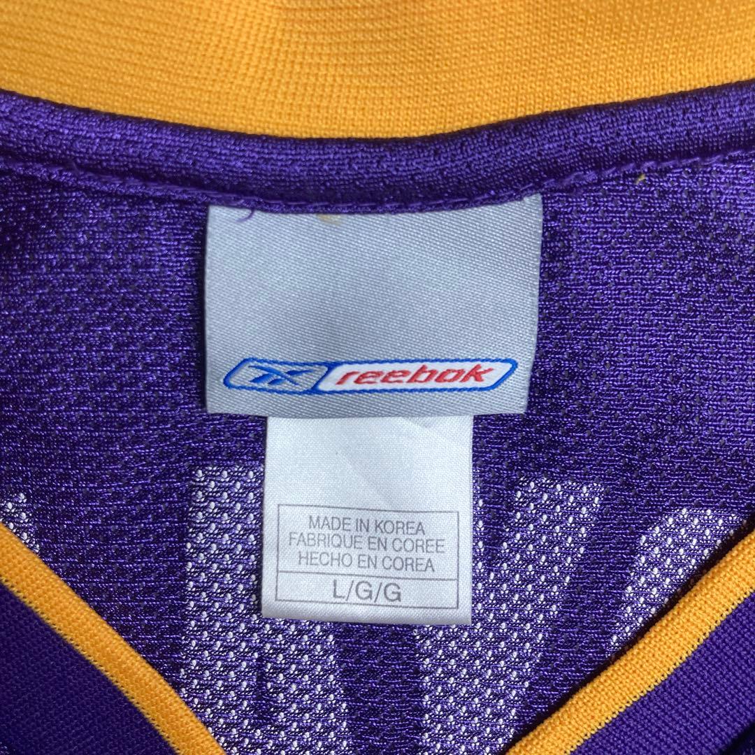 リーボック NBA コービー・ブライアント レイカーズ 8 ユニフォーム L