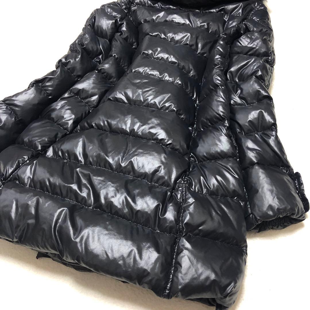 極美品 デュベティカ エフィラ ダウンコート フォックスファー 黒 40