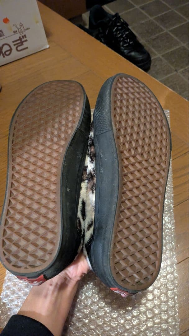 Supreme × Vans Leopard Old Skool \"Black\"