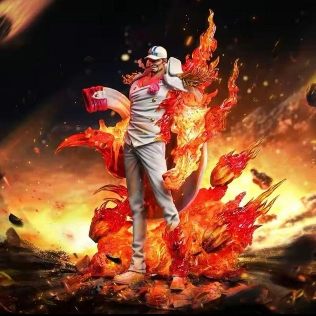 ワンピース　海軍 赤犬　サカズキ　フィギュア　ガレージキット