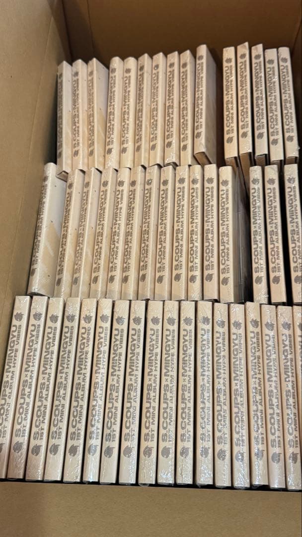 セブンティーンCXM CDまとめ売り新品50枚 CxM (S.COUPS X MINGYU / SEVENTEEN) ファーストミニアルバム『HYPE