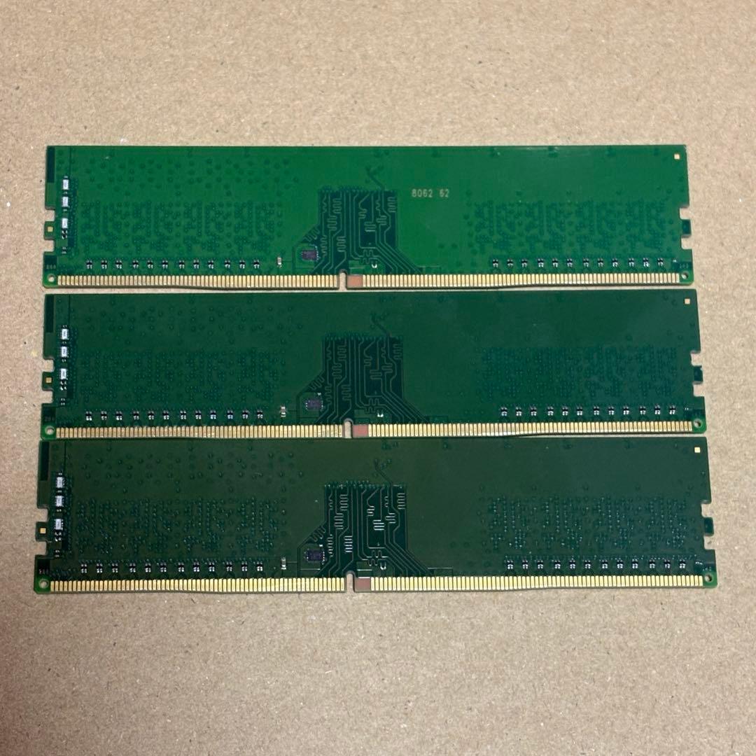 ジャンク DDR4 8GB 7枚 Kingston ADATA デスクトップ用 - メルカリ