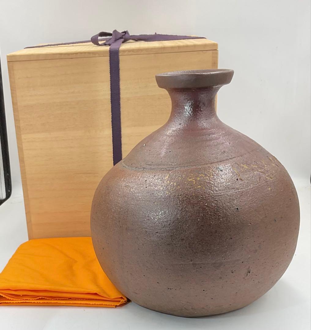 51】◇桃山時代 古備前焼蕪徳利 桐保存箱◇ - メルカリ