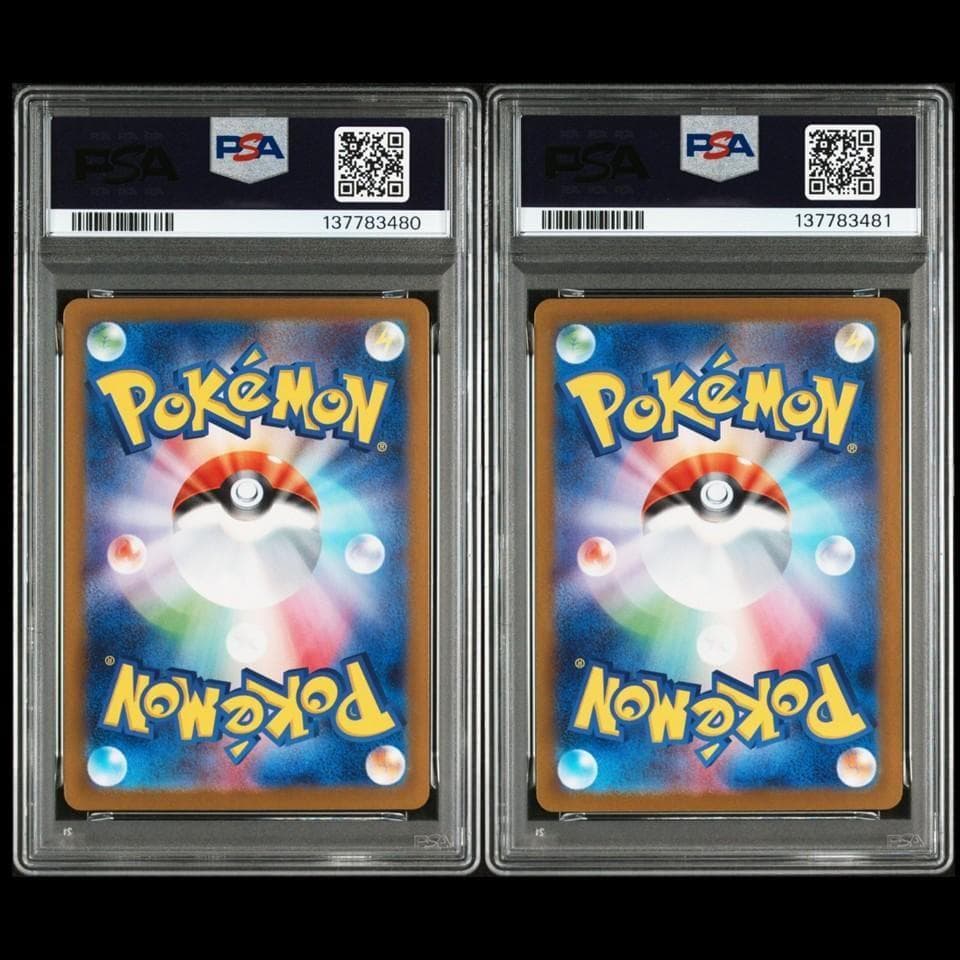 PSA9 連番 ゼクロムex レシラムex BWR 137783480_481