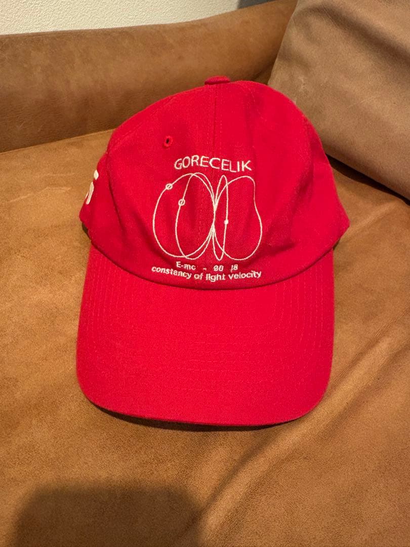 GADID ANONIEM キャップ赤 GADID ANONIEM(ガディッドアノニム) RUUD RED キャップ レッド サイズ