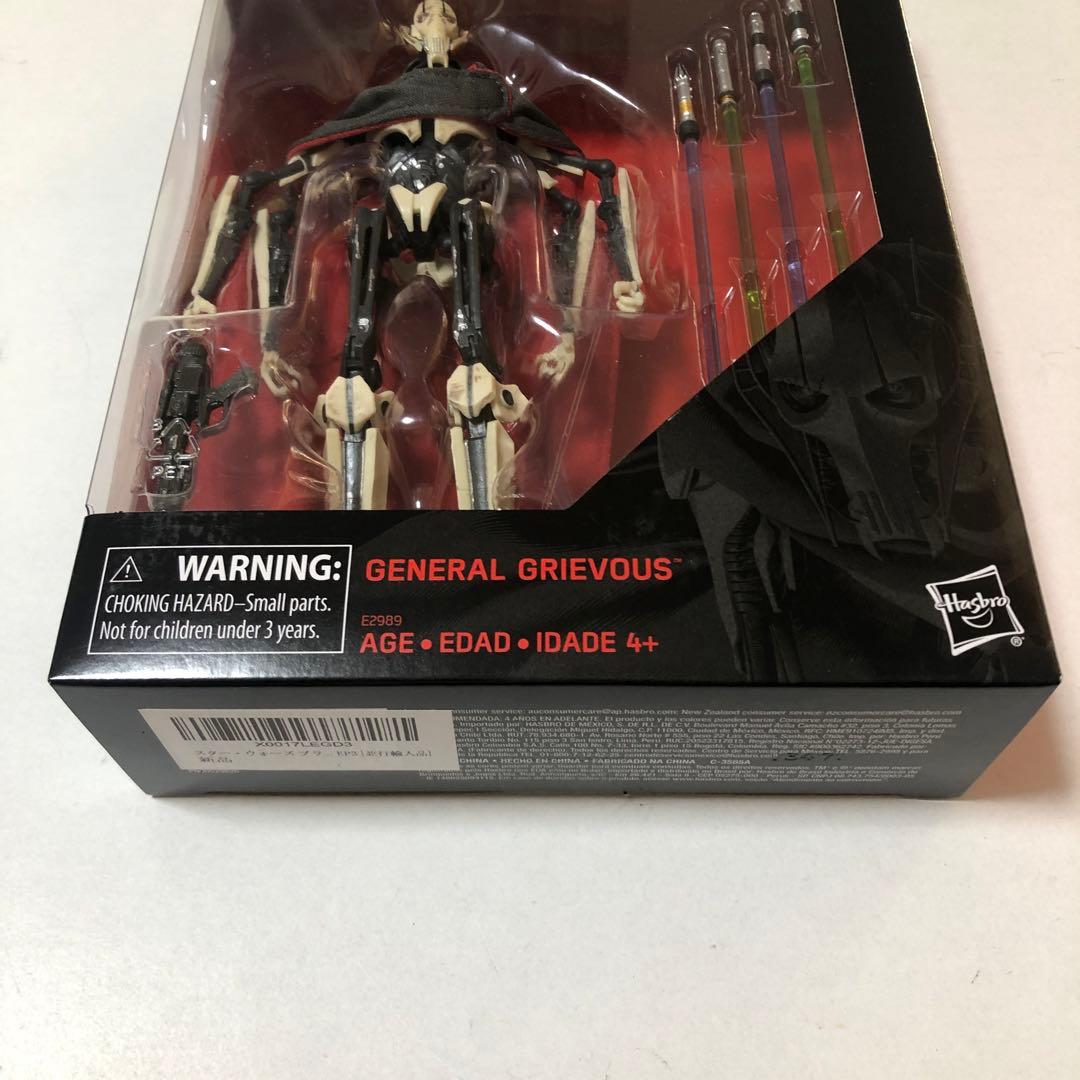 【新品／未開封】スターウォーズ　ブラックシリーズ　グリーヴァス将軍