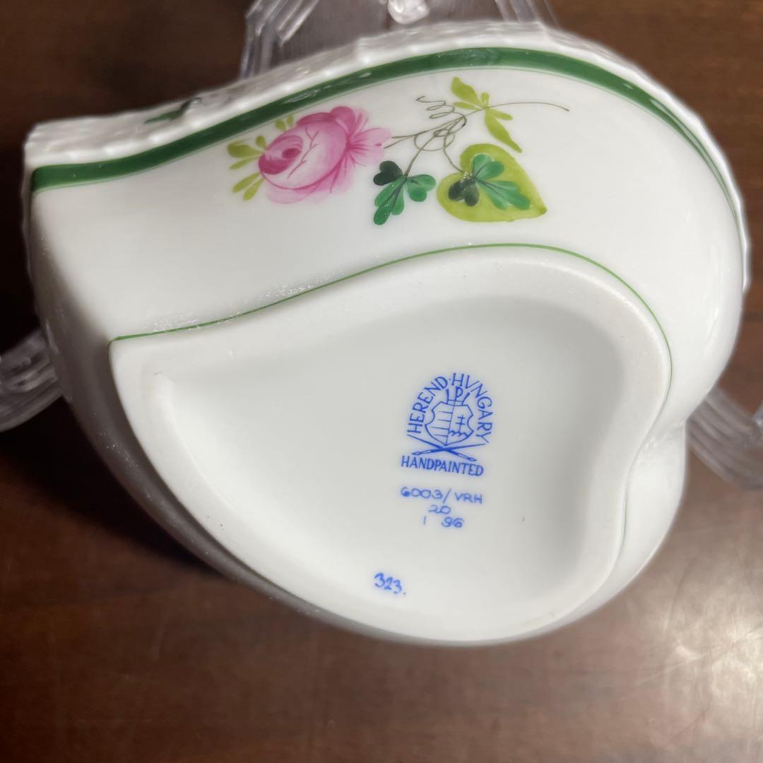 ヘレンド ウィーンの薔薇 ボンボニエール HEREND 小物入れ - メルカリ