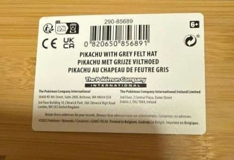 Pikachu with gray hat #60 ポケモンカード