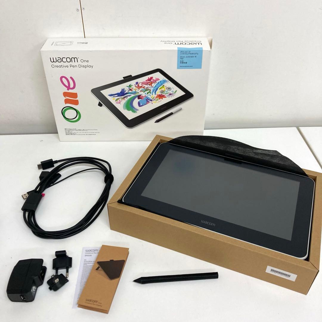 B279-41 wacom One 13.3型 液晶ペンタブレット　ジャンク Yahoo!オークション -「wacom one 13」の落札相場・落札価格