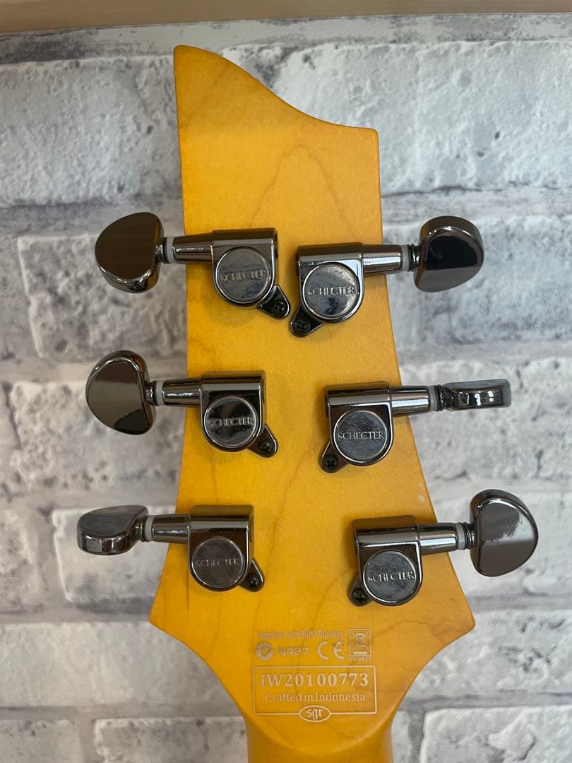 Schecter Demon-6 中古 アクティブPU搭載 - メルカリ