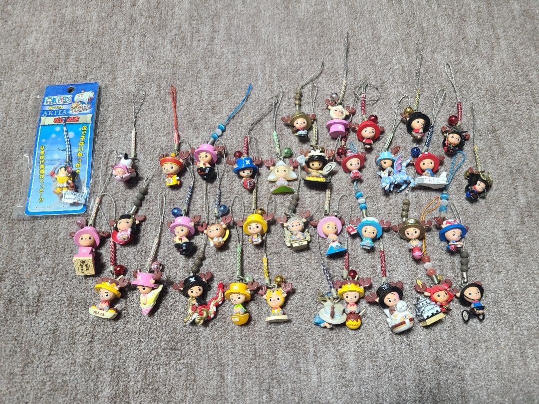 ONE PIECE【地域限定】ねつけ ストラップ 36個セット - メルカリ