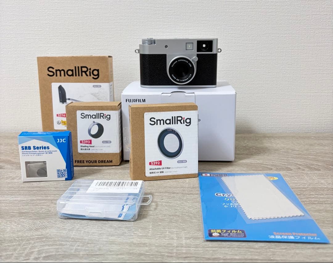 FUJIFILM xhalf x-hf1 シルバー アクセサリー多数 FUJIFILM X-HF1 シルバー | フジフイルムモール