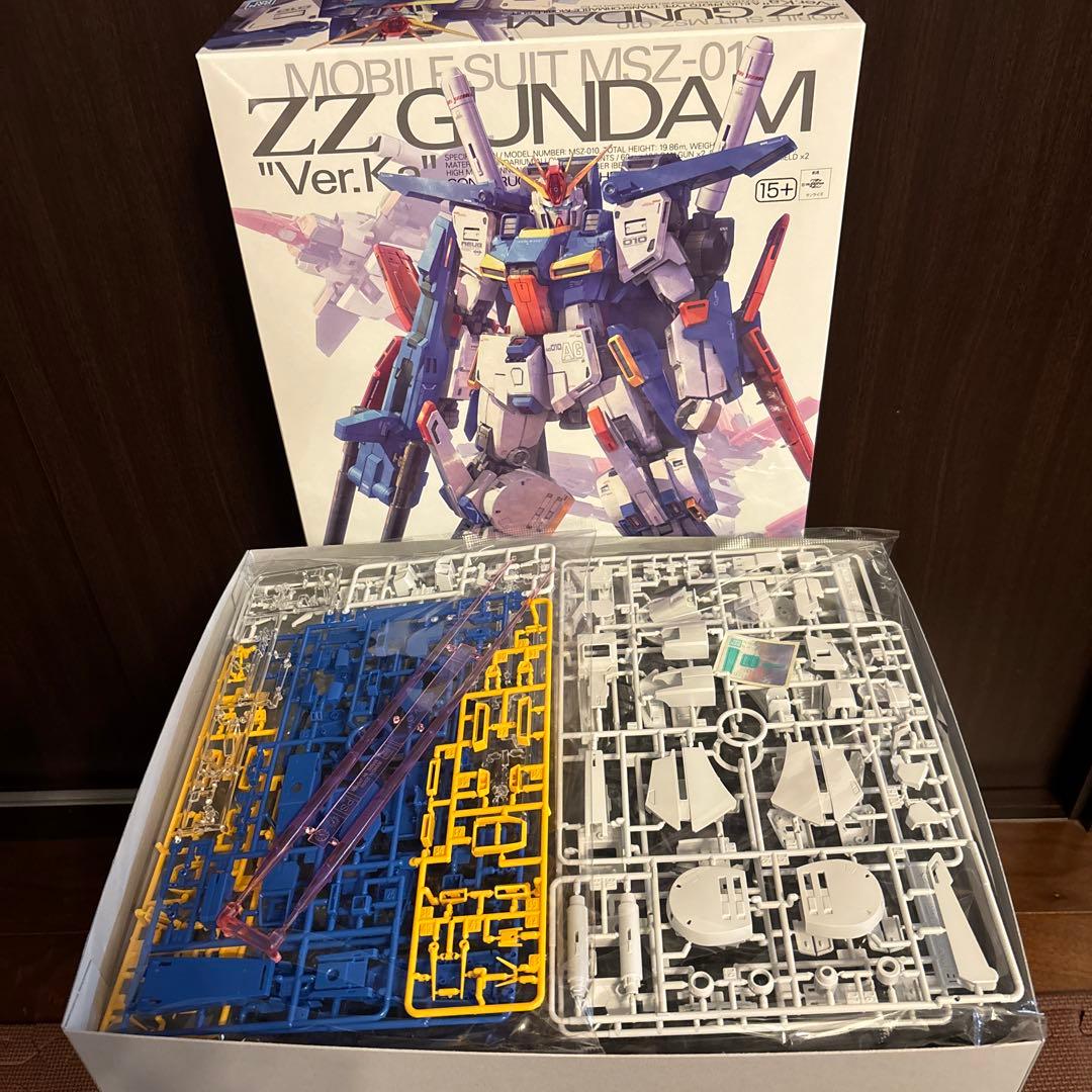 MGダブルゼータVer.ka & ガンベ限定デスティニー（ハイネ専用機）