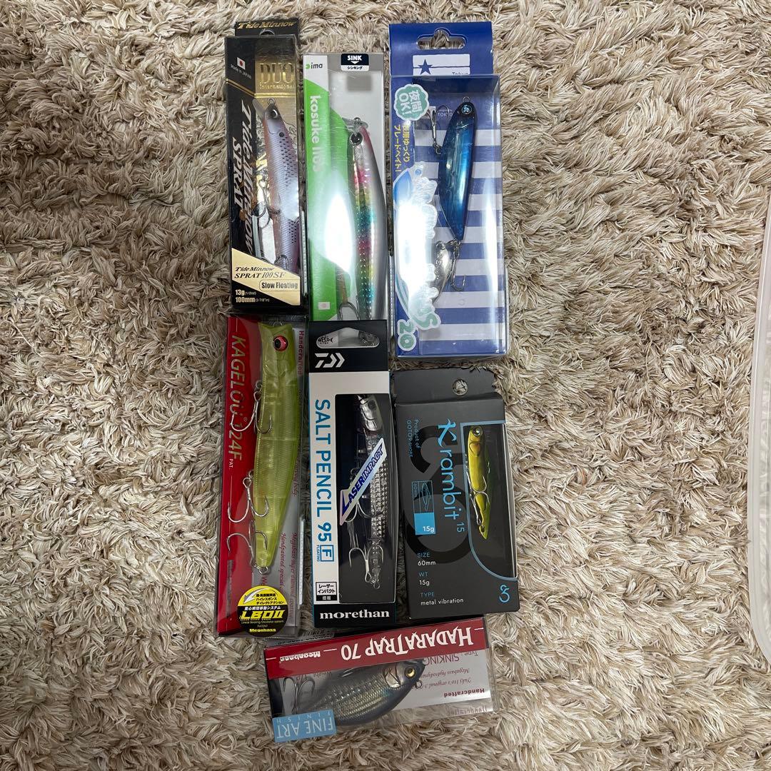 シーバスルアー セット 新品未開封 担当厳選！バチ抜けシーバスルアー4個セット！(シーバス ルアー バチ