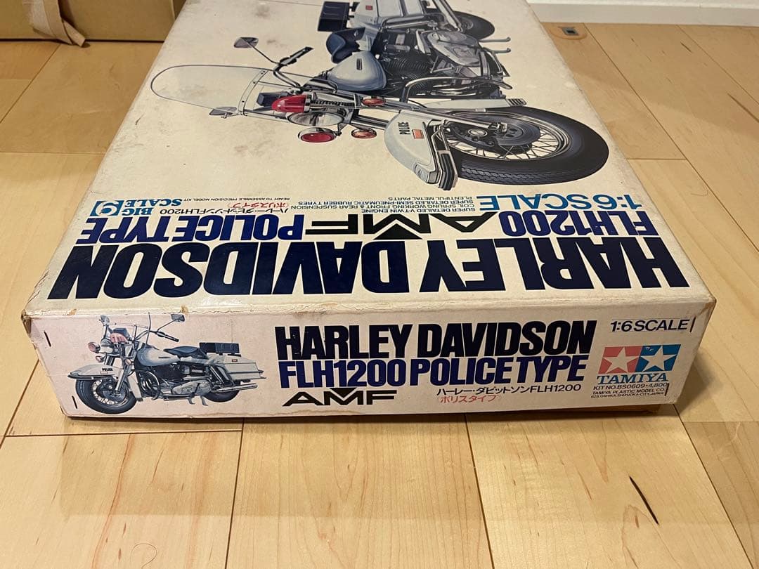【新品★未組立】タミヤ 1/6ハーレーダビッドソン FLH1200AMFポリス