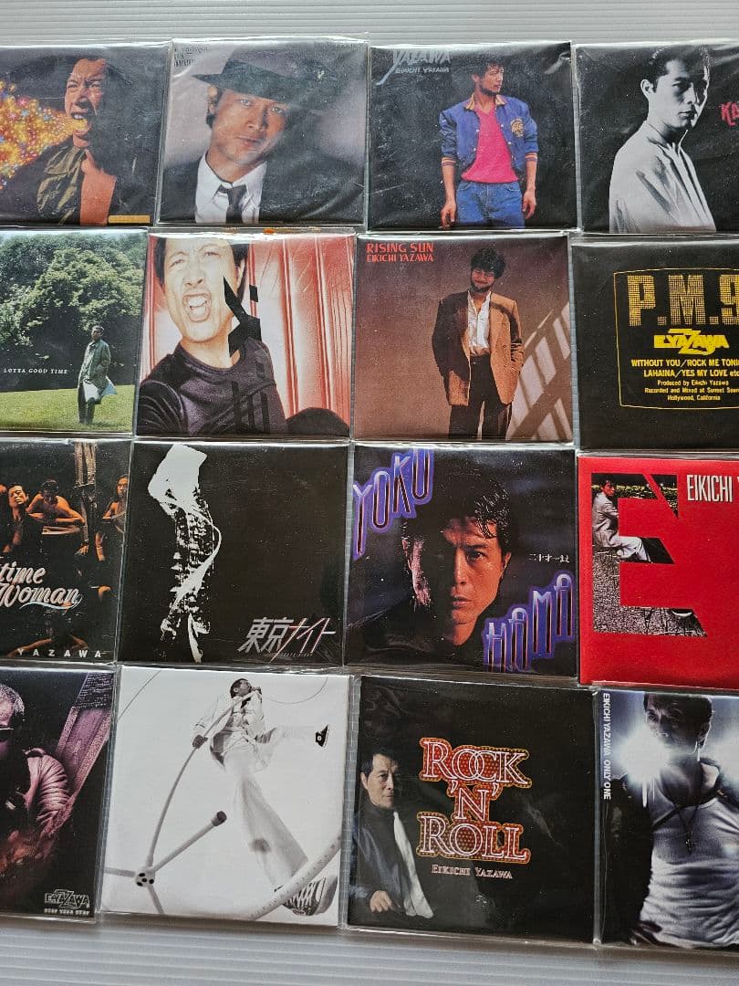 ★矢沢永吉★　レコードコースター32枚