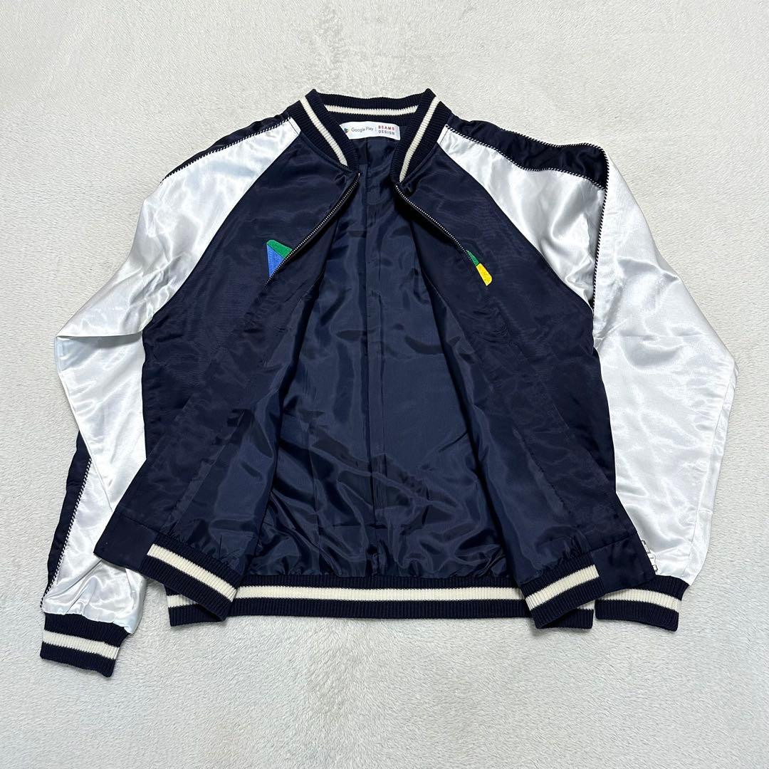 Google Play BEAMS DESIGN オリジナルスカジャン L - メルカリ