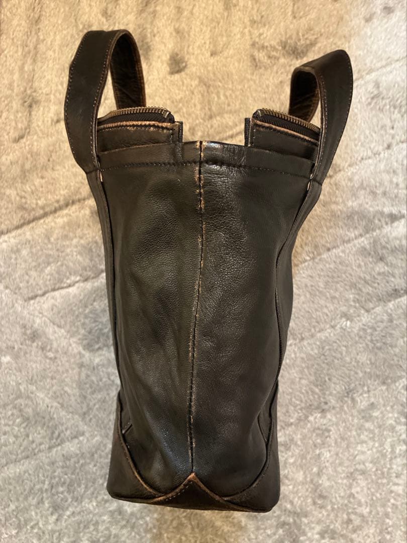 極美品❗️ 《CCU × EDIFICE》 別注 Rub Skin Zipトート