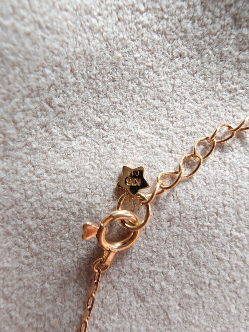 ◆ スタージュエリー　0.14ct ダイヤブレスレット　K18