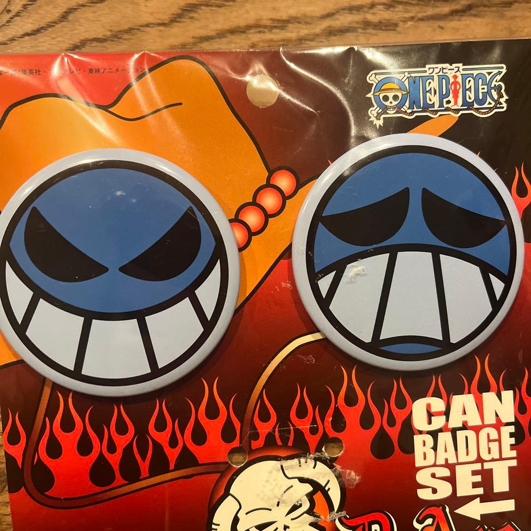 ワンピース エース 缶バッジ 帽子 ロゴ グッズ - メルカリ